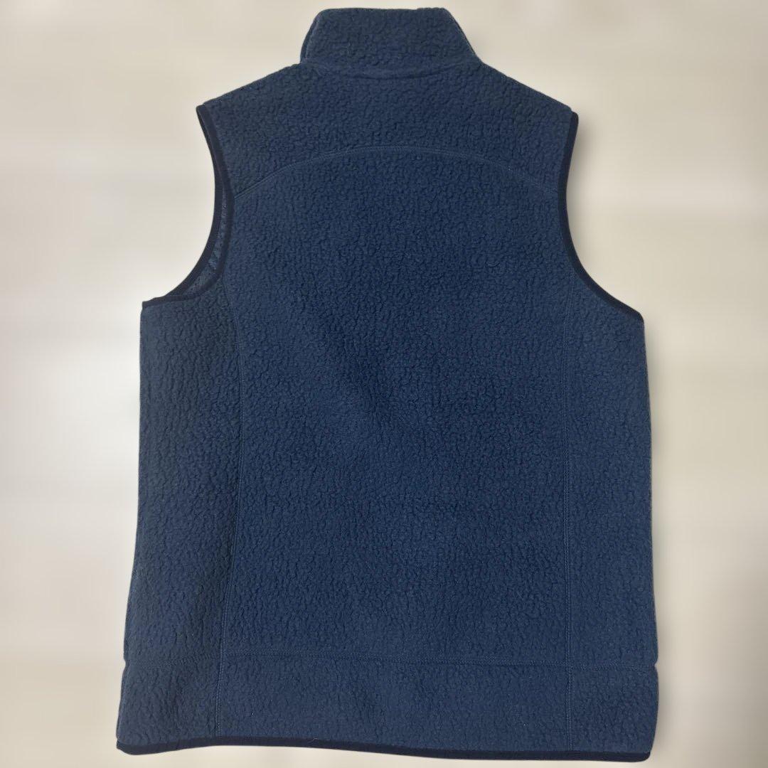 Patagonia パタゴニア　フリース　ボアベスト　シンチラ　ネイビー