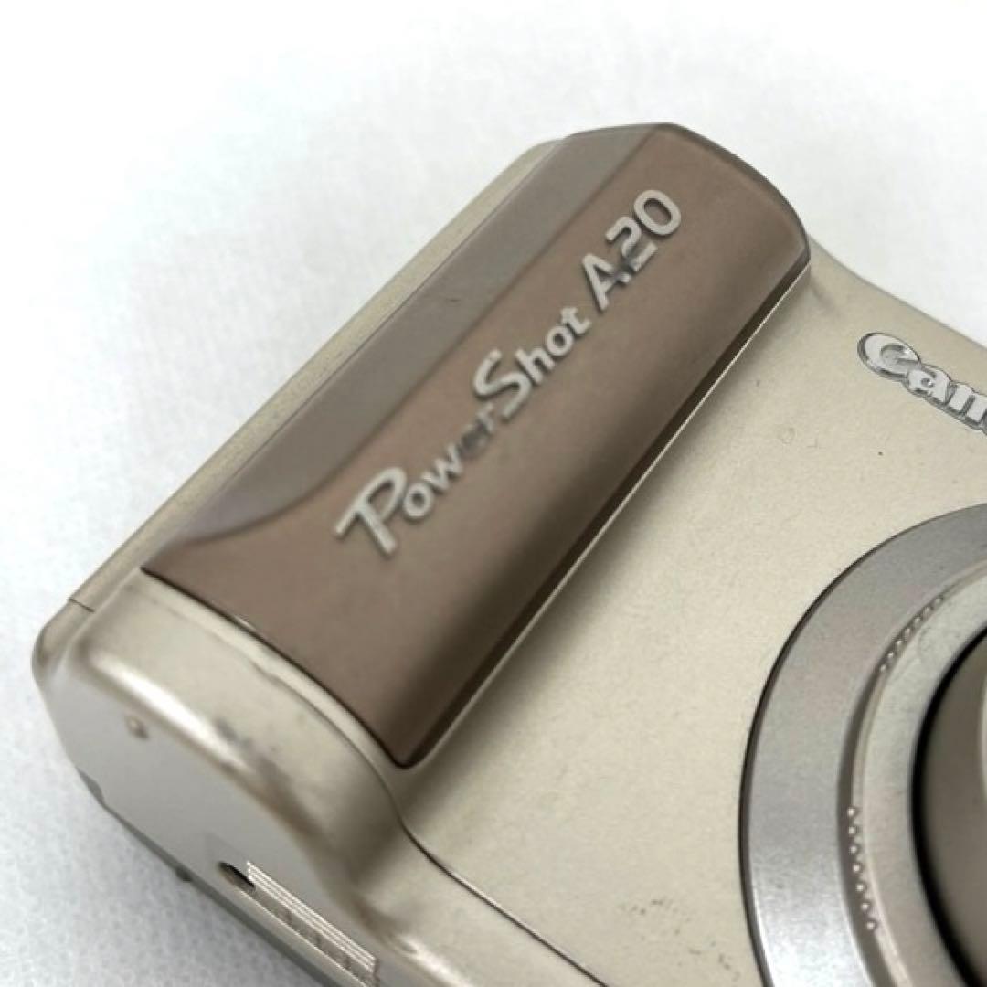 【通電確認済】Canon PowerShot A20 キヤノン デジカメ