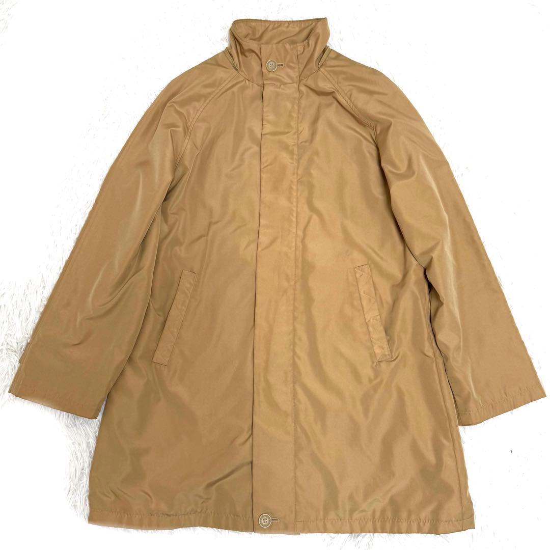 Burberry London ノバチェック スタンドカラー コート L