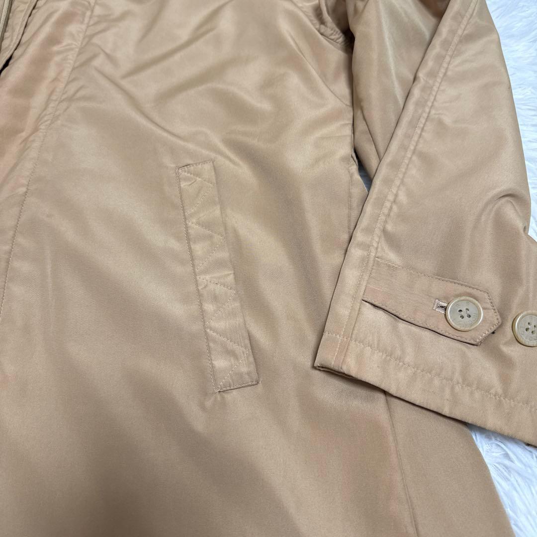 Burberry London ノバチェック スタンドカラー コート L