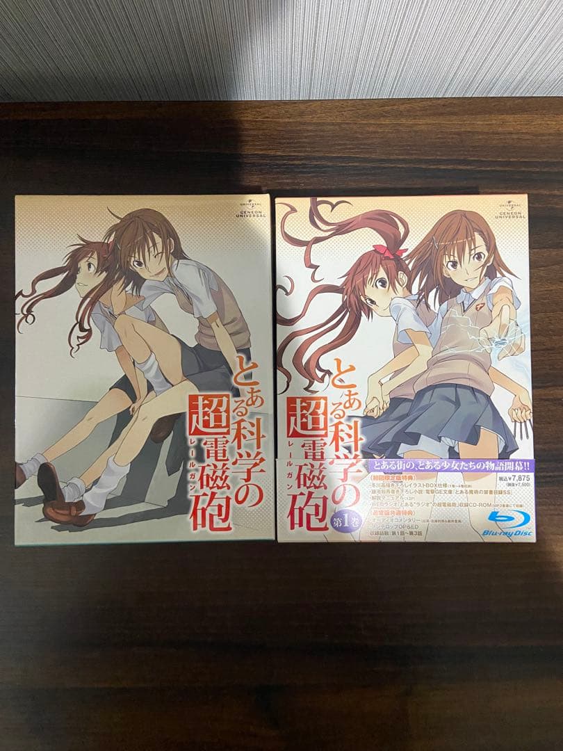 とある科学の超電磁砲 BD/DVD、とある魔術の禁書目録1.2期DVDセット