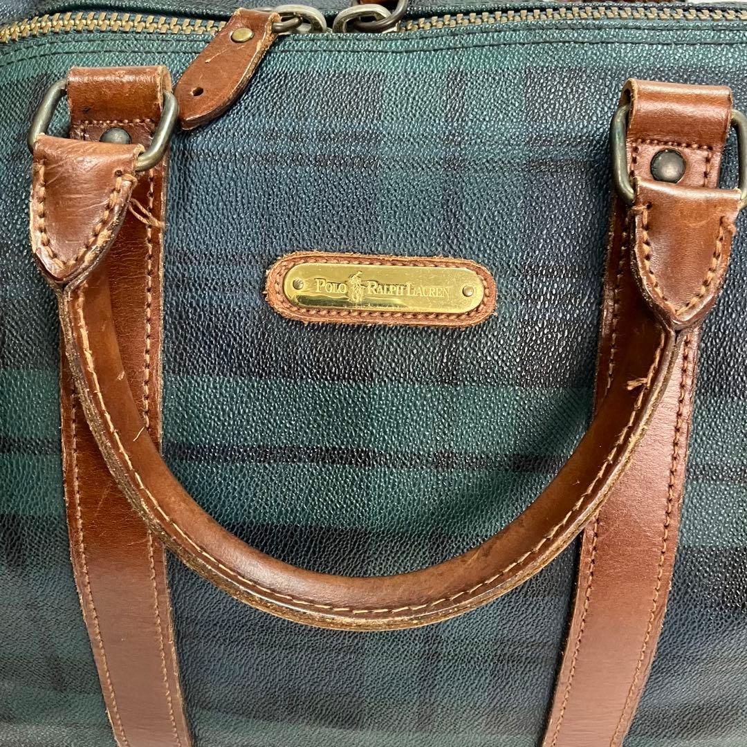 POLO RALPH LAUREN ボストンバッグ ブラックウォッチ