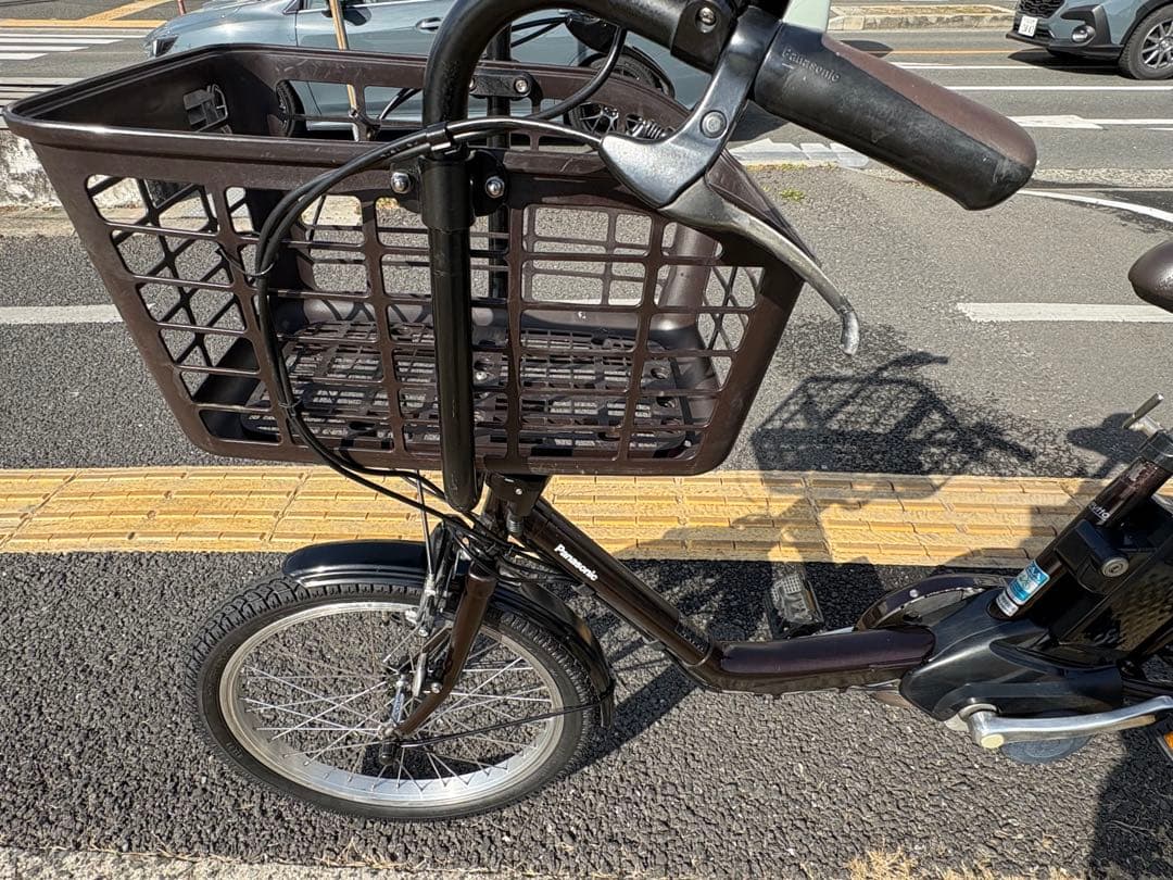 中古20㌅Panasonic電動アシスト自転車　8Ah 大阪　032