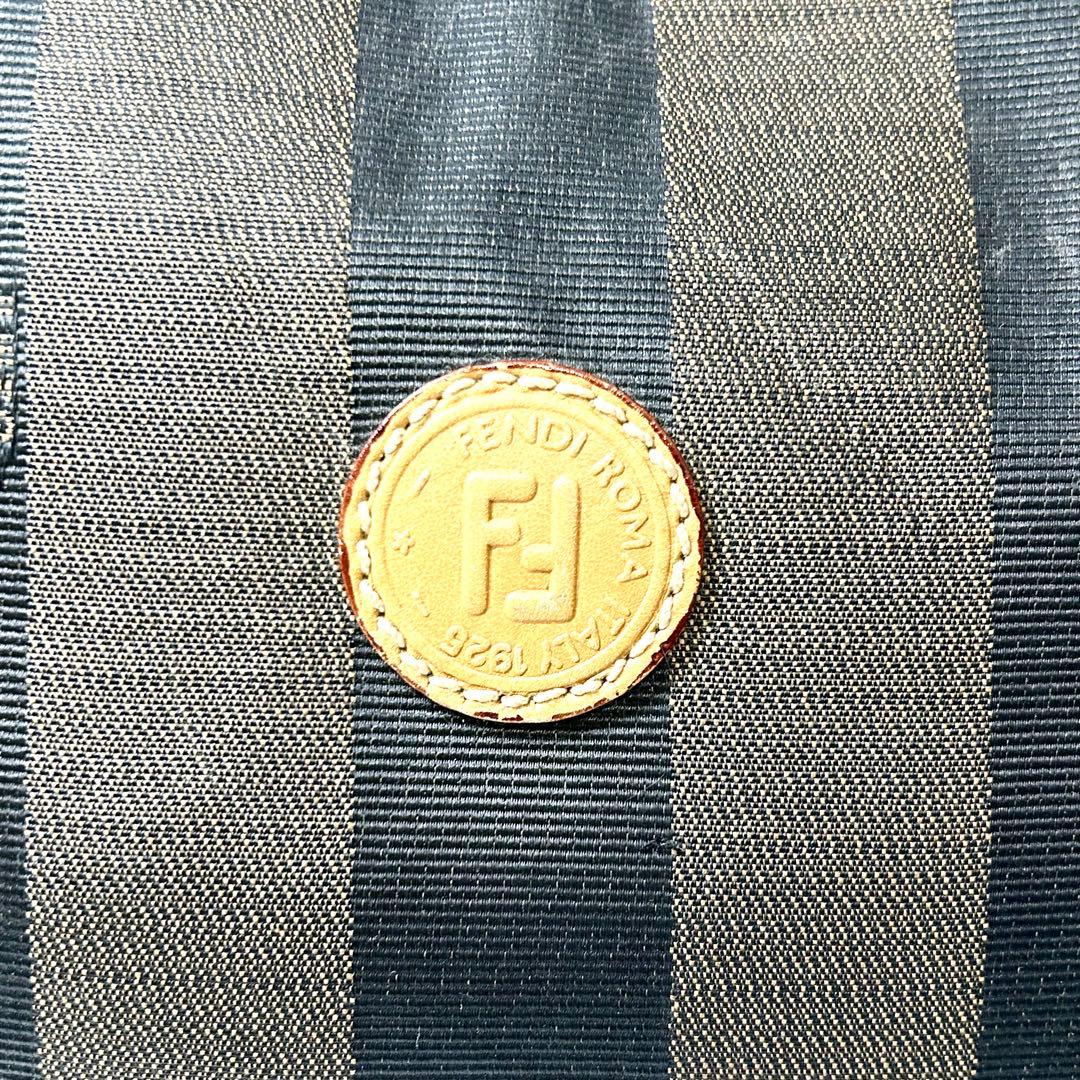 ぷ　フェンディ　ナイロン　ペカン　ミニボストンバック　ハンドバッグ