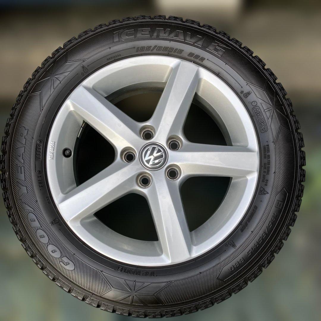 Volkswagen 15インチ純正アルミホイール　アスペン