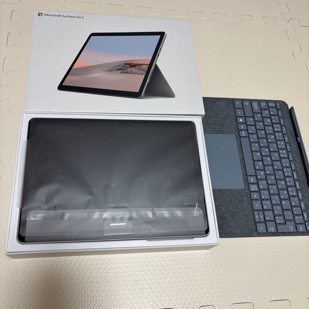 Microsoft Surface Go2 シルバー　128GB キーボード付