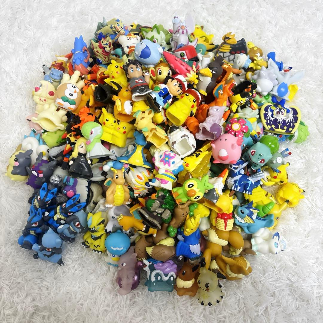 入手困難 ポケモン ゆび人形 241体 初代 当時品 廃盤 初期 クリア まとめ