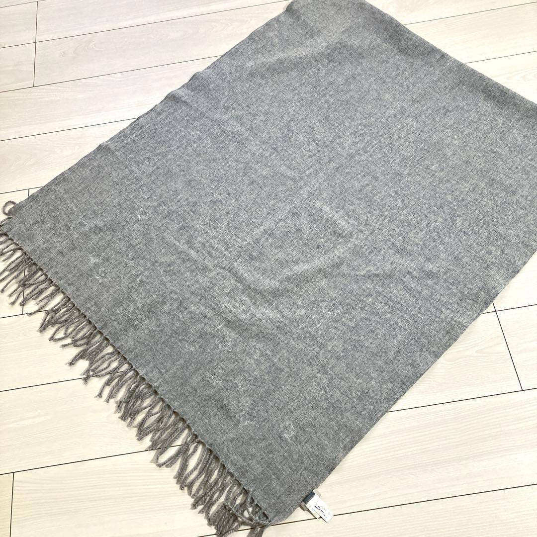 シトラス CITRUS ウール ビーズ 刺繍 星柄 大判 ストール ショール