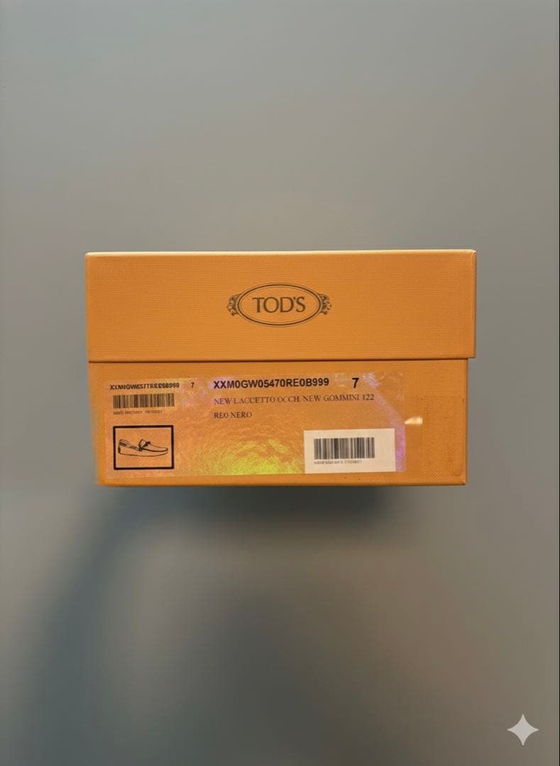 TOD'S トッズ ゴンミーニ ドライビングシューズ ブラック イタリア製