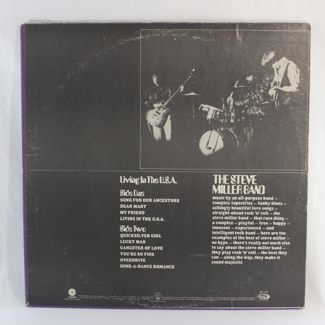 米LP The Steve Miller Band LivingInTheUSA