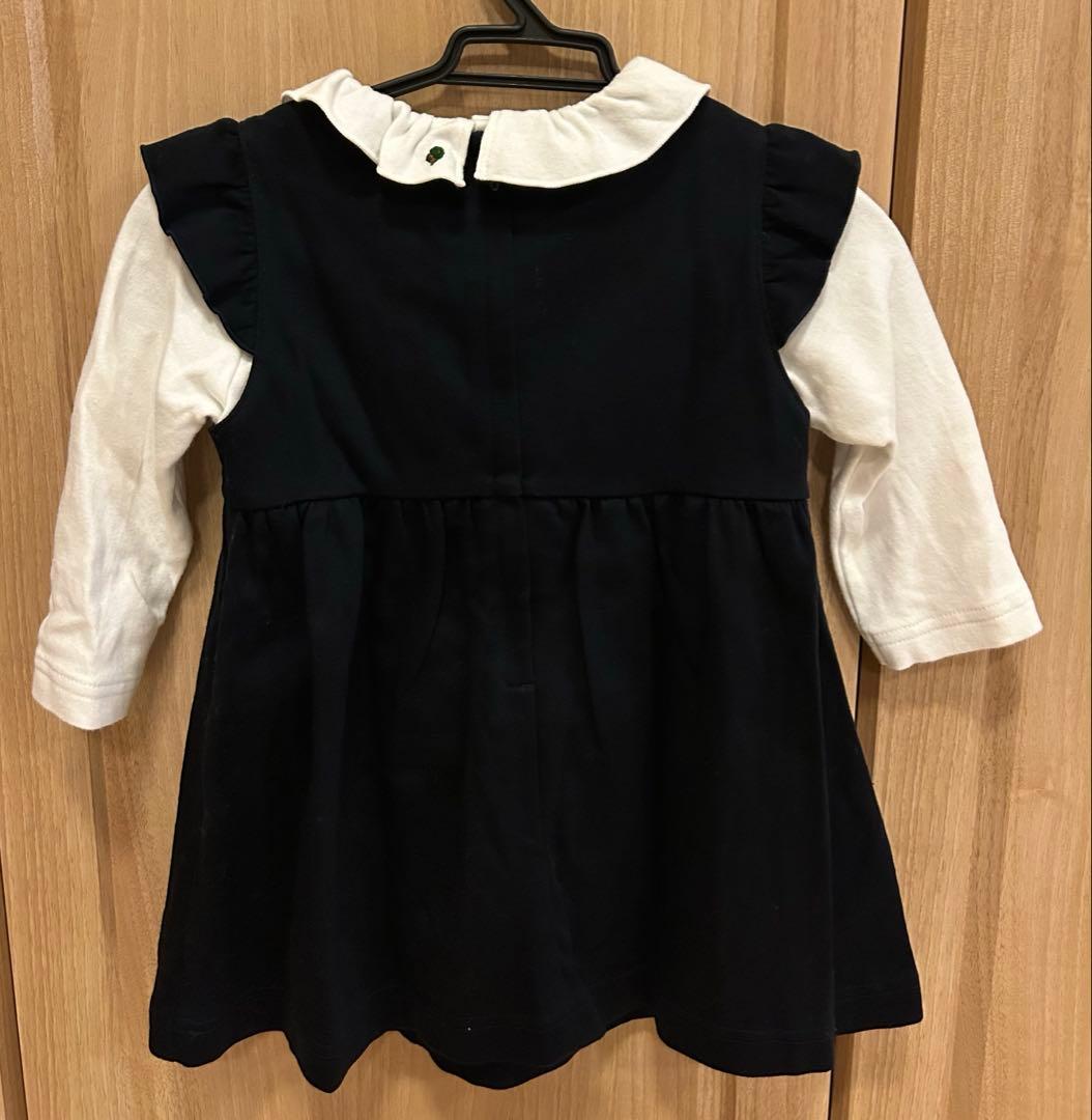 Familiar ネイビー ワンピース 80cm セット 正装 長袖　半袖