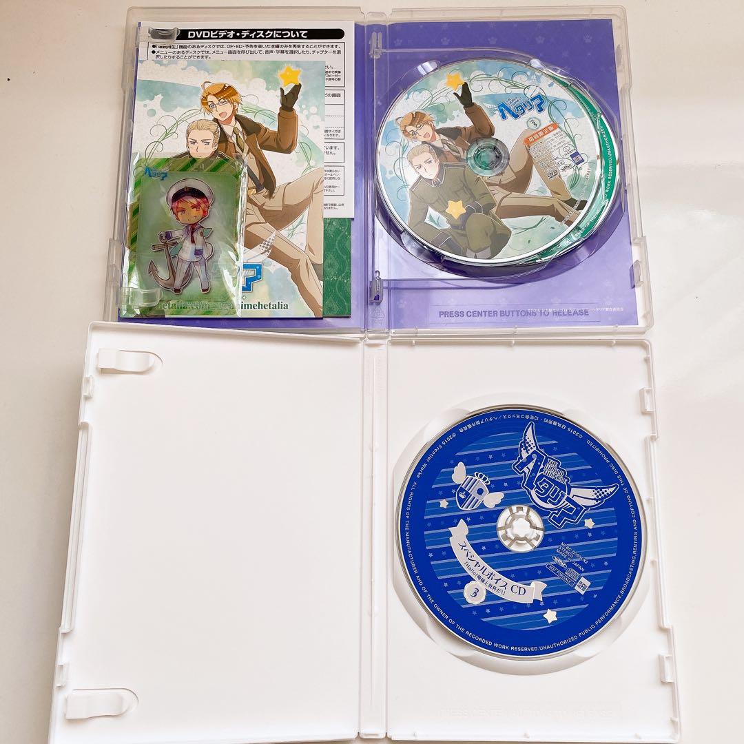 【アニメイト限定版】ヘタリア The World Twinkle DVD 全3巻