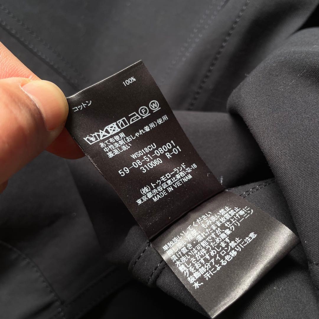 CABaN キャバン カバーオール ジャケット コットン シャツ ブラック M