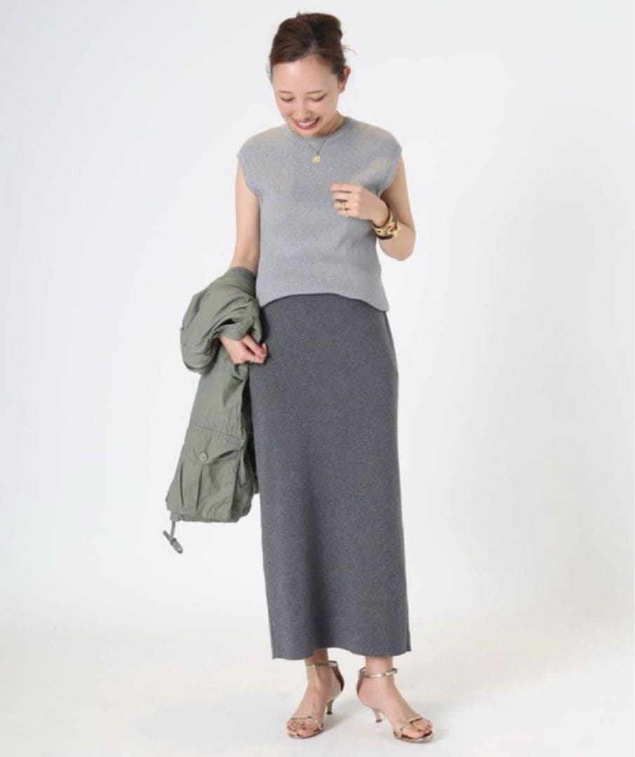 Deuxieme Classe tranquil knit スカート