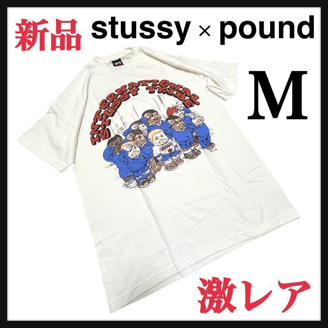 激レア ほぼ新品 ステューシー stussy × pound 人気 Tシャツ