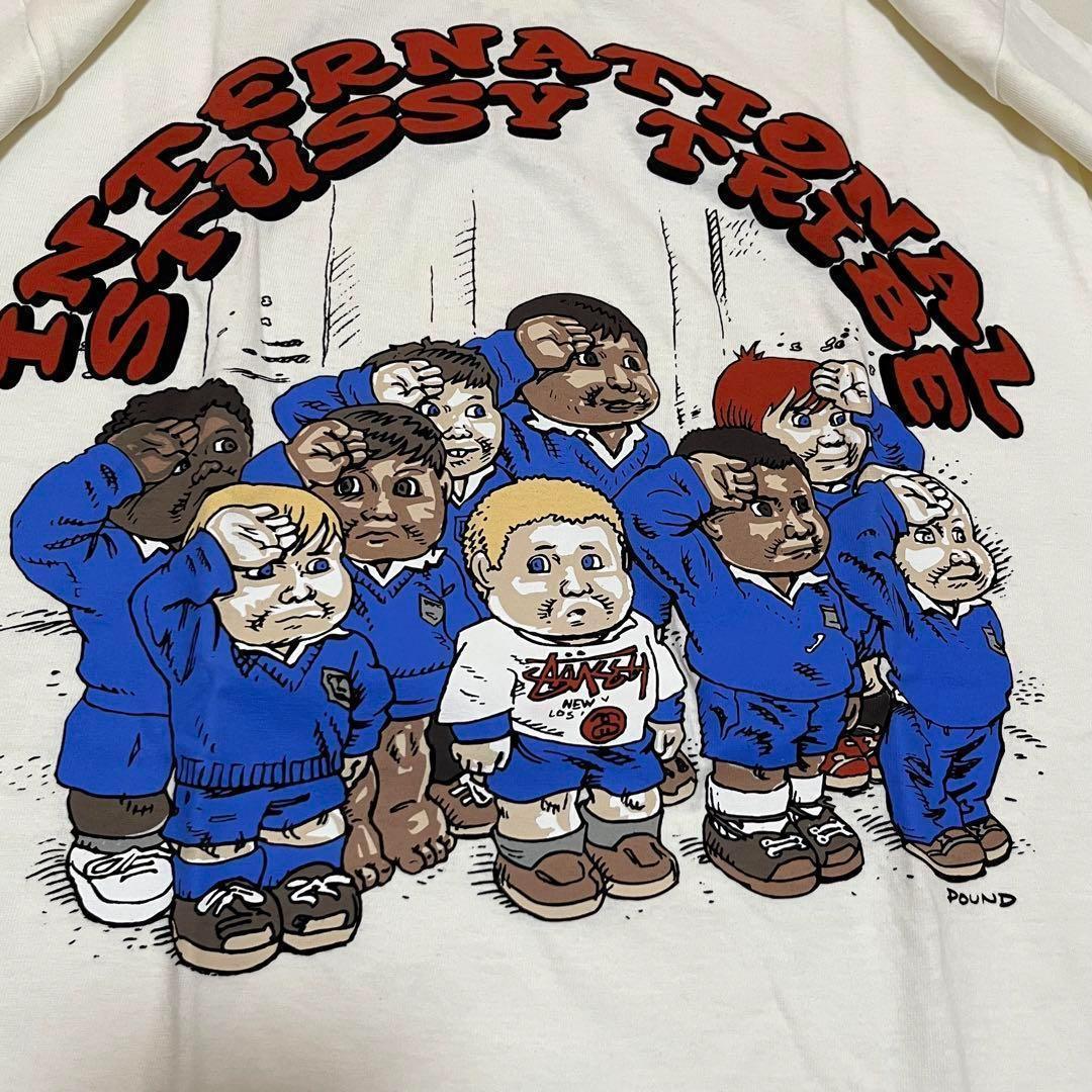 激レア ほぼ新品 ステューシー stussy × pound 人気 Tシャツ