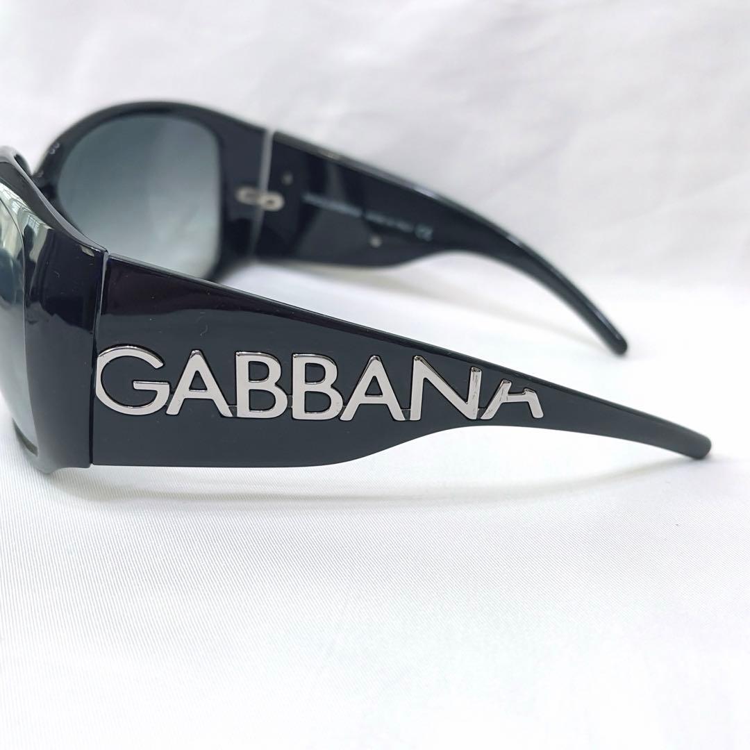 【デカロゴ！】DOLCE&GABBANA ドルチェ&ガッバーナ サングラス 黒