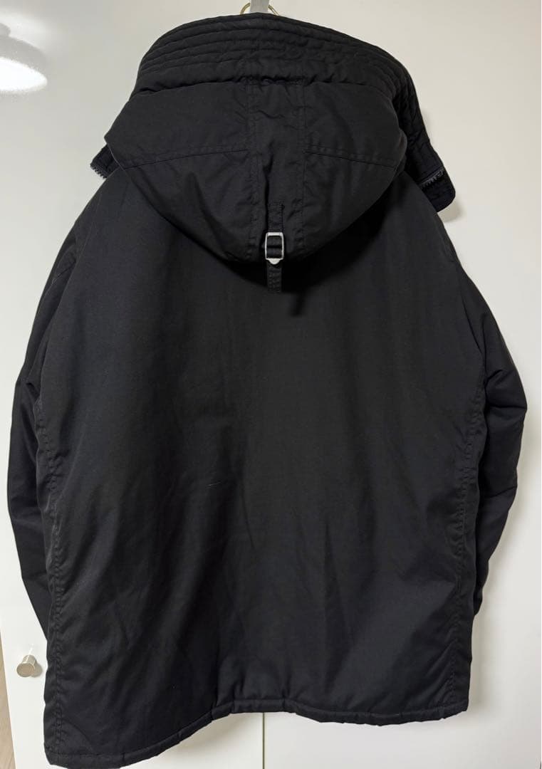 AVIREX アヴィレックス★HB HOODIE JKT★黒★フーデッド★中綿★