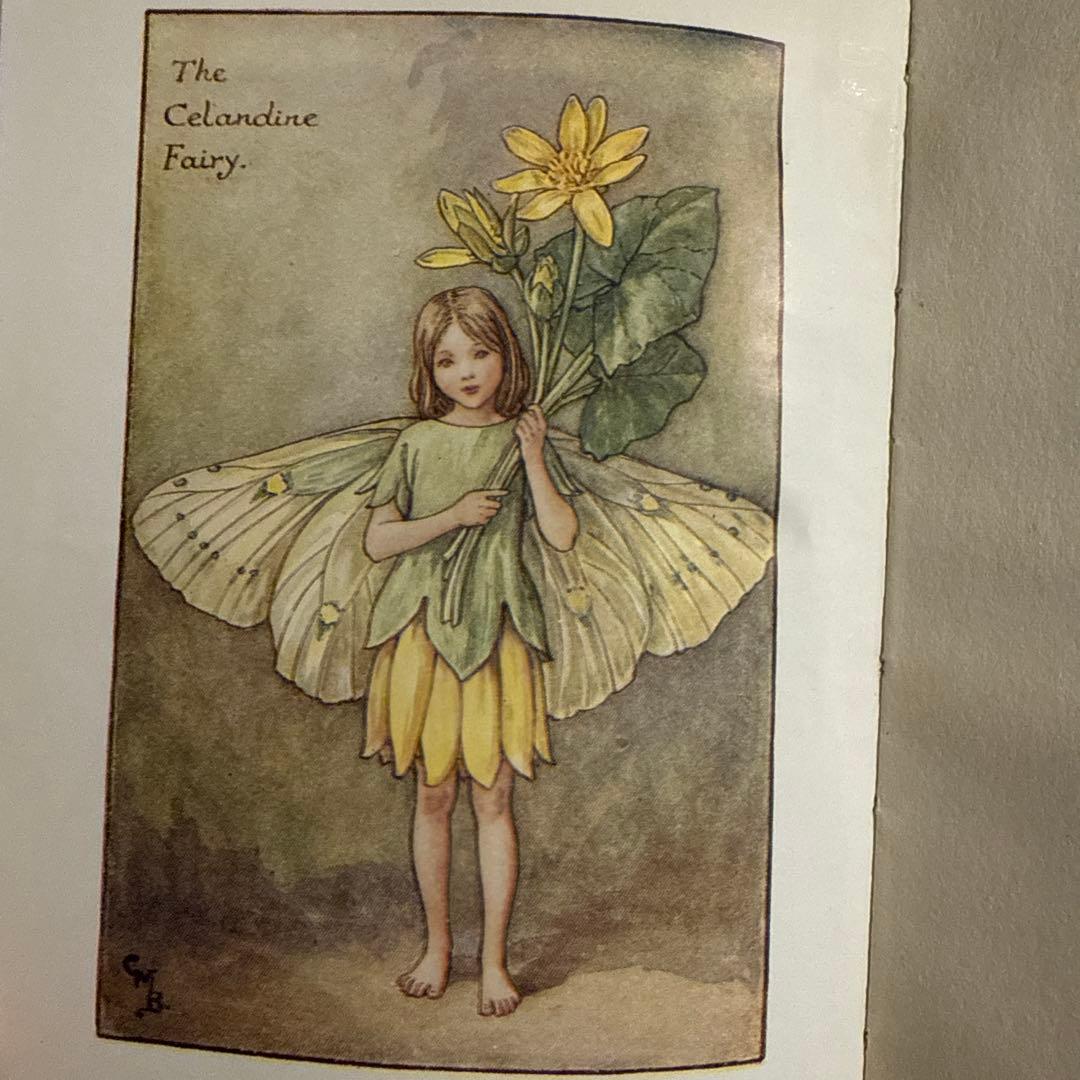 美品アンティーク美しい挿絵イギリス絵本 洋書 古書 妖精ジャンクジャーナル児童書