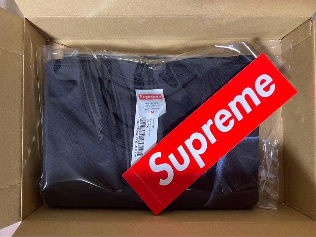 新品未使用 Supreme man Tee Mサイズ ブラック