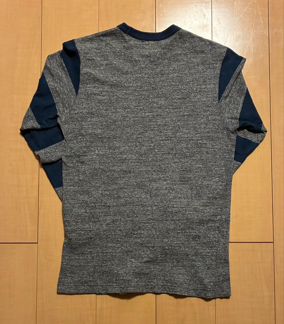 フリーホイーラーズ 長袖Tシャツ サイズ38 グレー/ネイビー