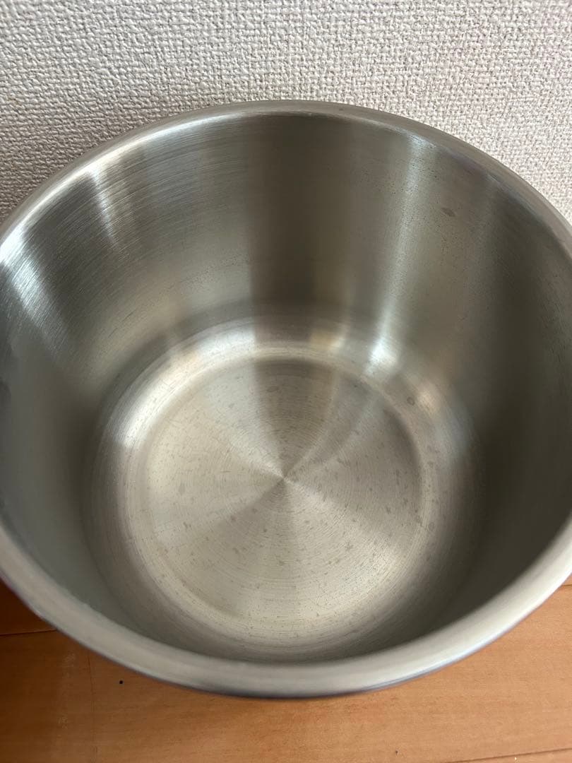 圧力鍋 ステンレス製 蒸し器付き