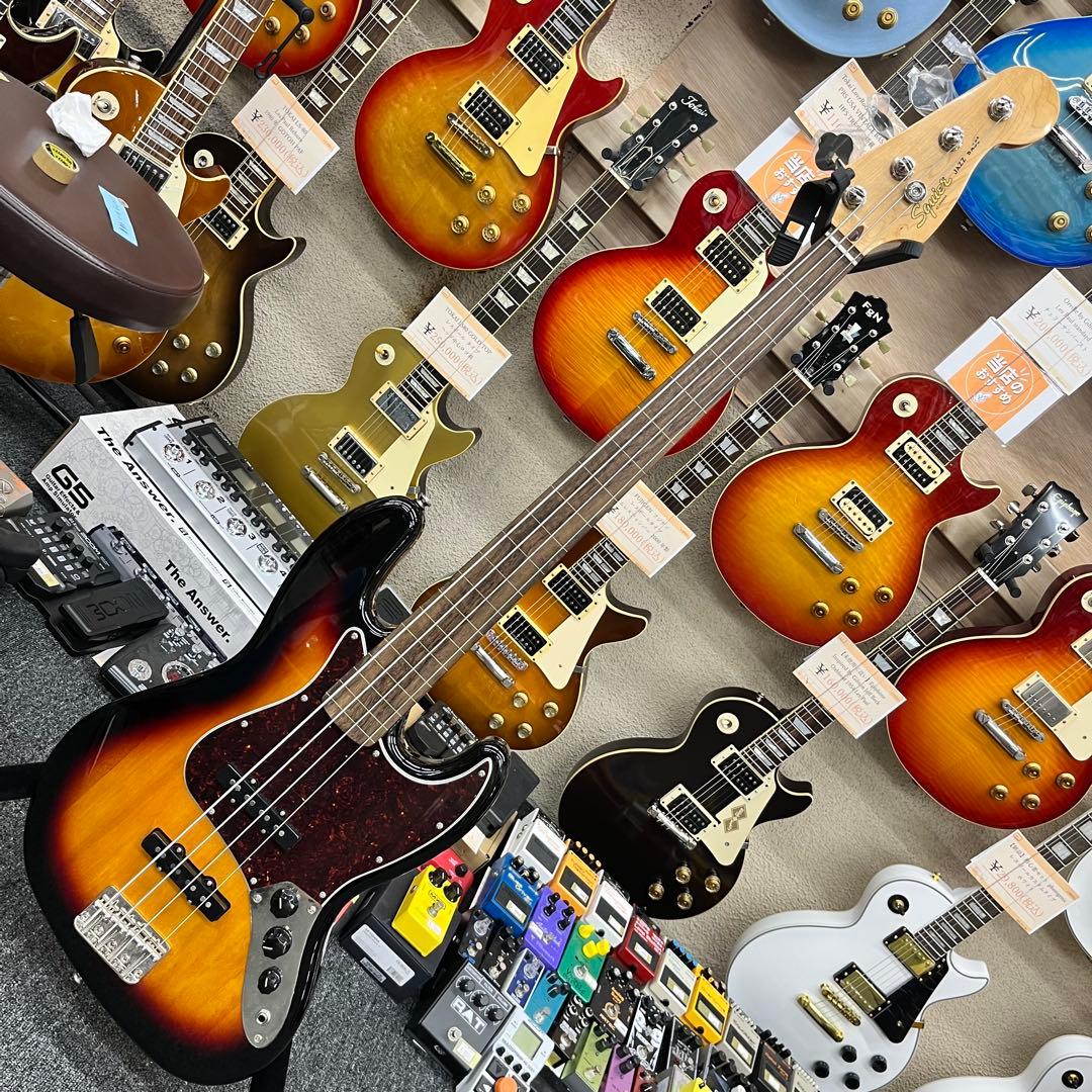 【11720】Squier by Fender JBFL フレットレス