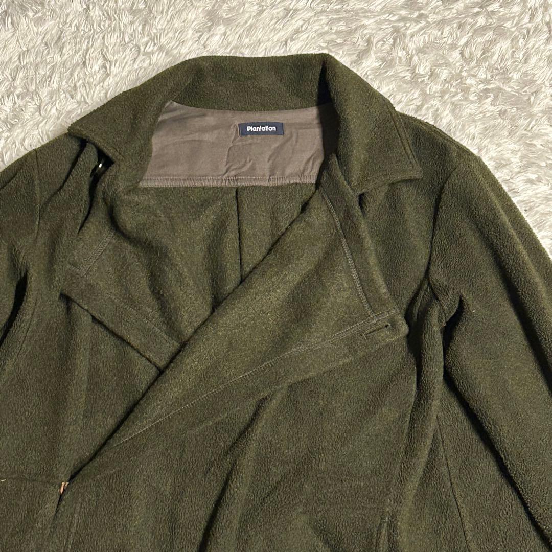 【美品】Plantation コート 2018AW 日本製 M カーキ