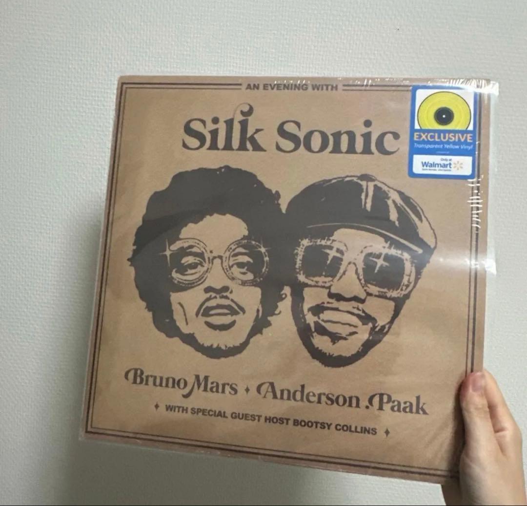 ブルーノマーズ　シルクソニック　レコード　ヴァイナル