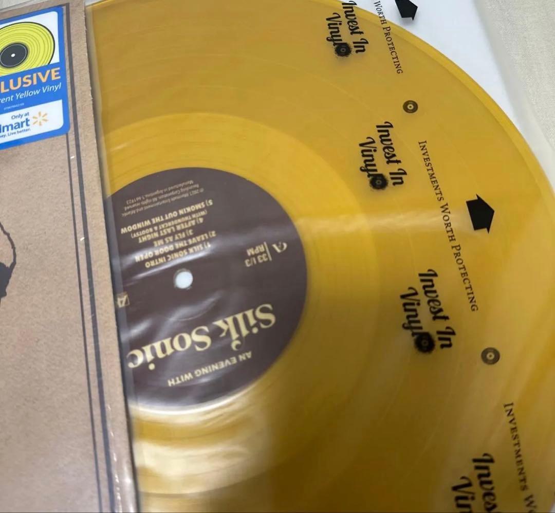 ブルーノマーズ　シルクソニック　レコード　ヴァイナル