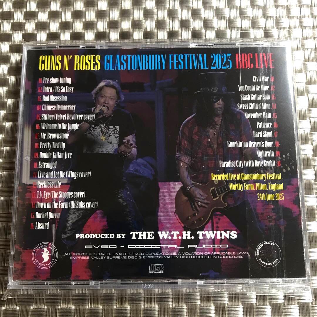◆ GUNS N'' ROSES / グラストンべリー 2023 (2CD)