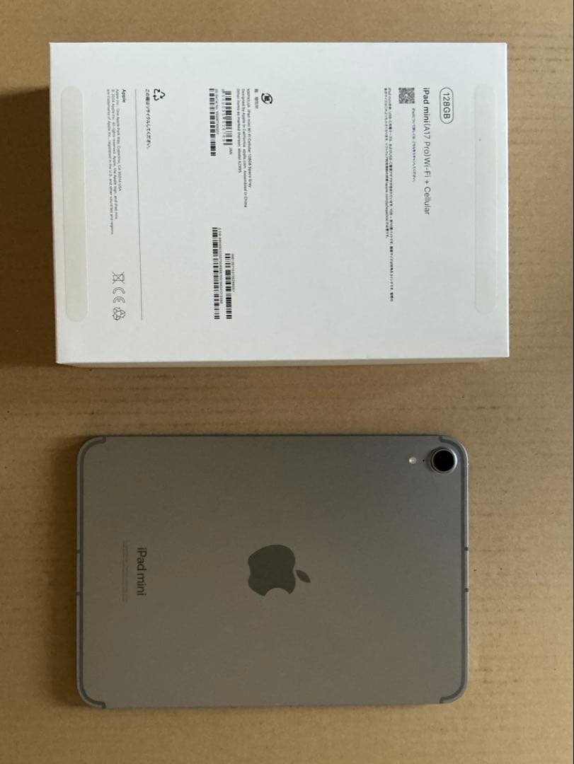 iPad mini A17 Pro Cellularモデル 128GB
