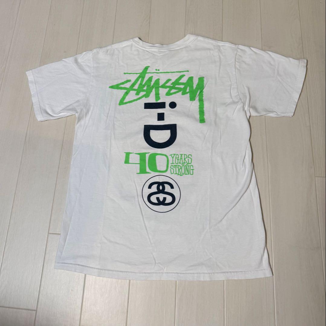 STUSSY ステューシー i-D 40 YEARS ＳＴＲＯＮG Tシャツ