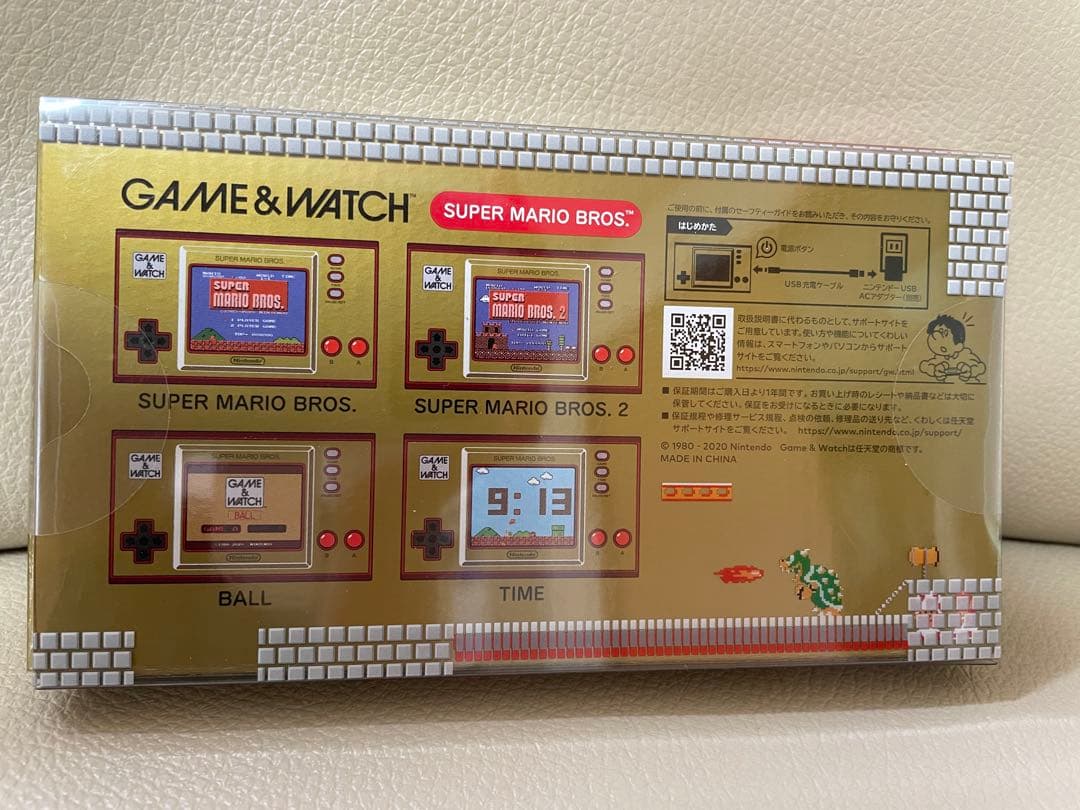 ゲームウォッチ　GAME&WATCH スーパーマリオブラザーズ