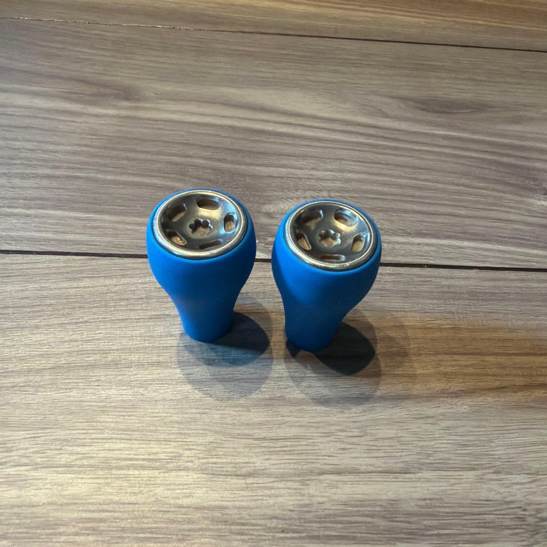 DRT バリアルノブ青とシルバーホイールセット