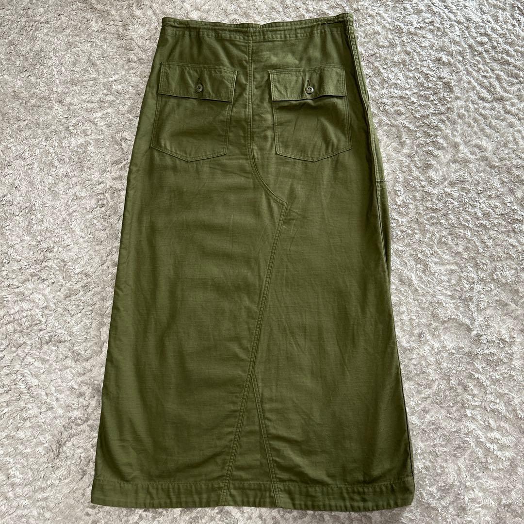 NEEDLES STRING FATIGUE ロングスカート