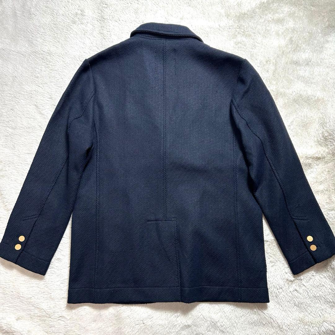 ジャケット・アウター COOHEM BLAZER TECH SOLID TWEED JACKET L