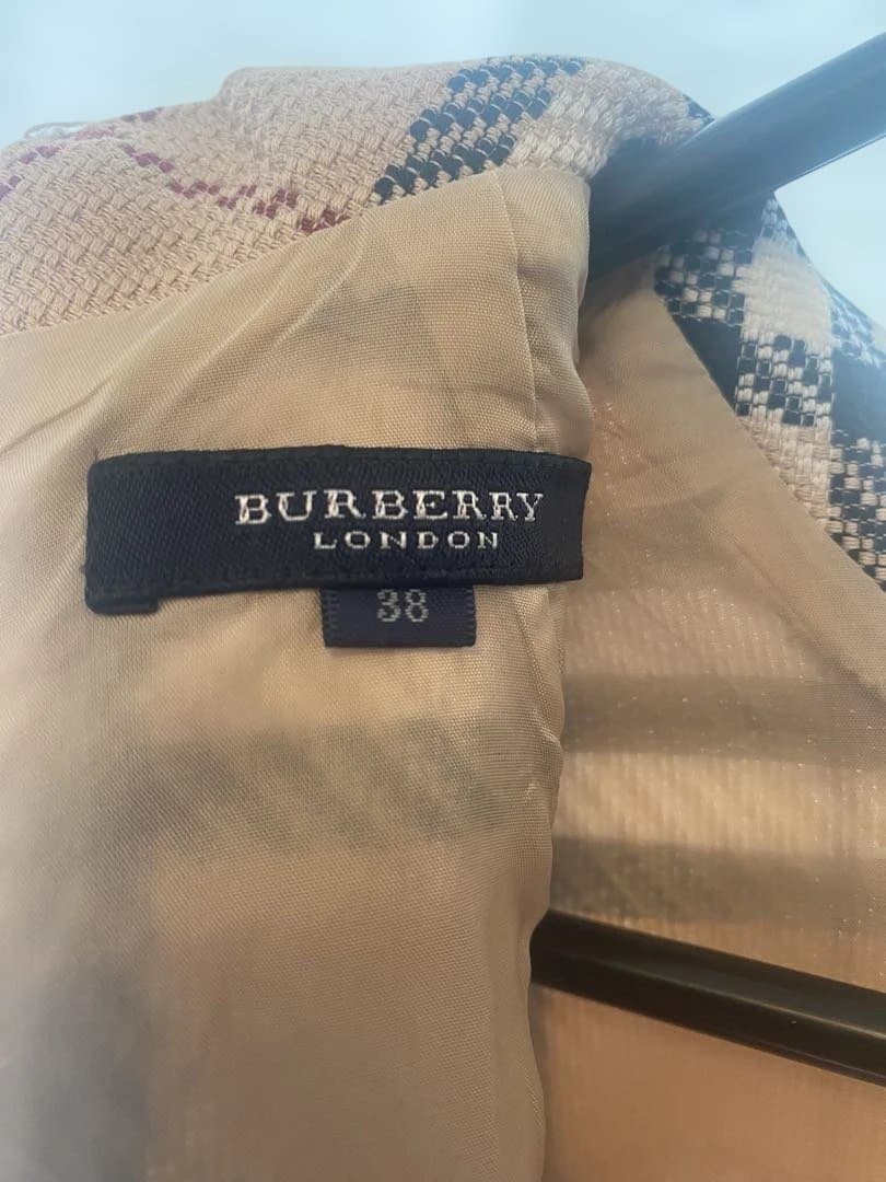 BURBERRY LONDON ノバチェック ワンピース ベージュ 38