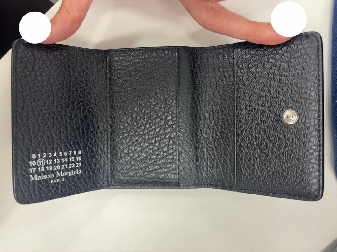 【美品】　Maison Margiela マルジェラ 三つ折り財布