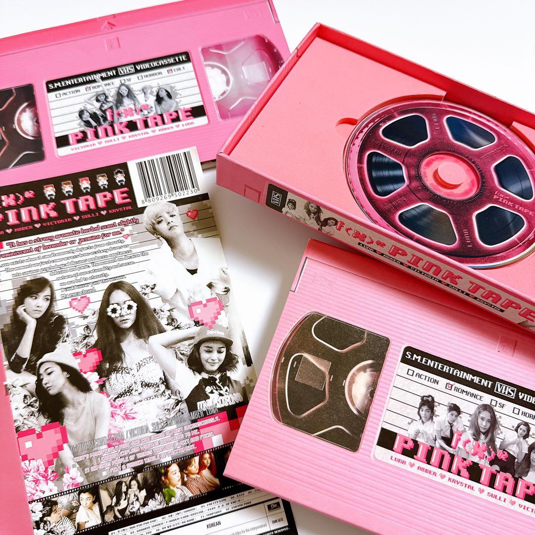即日発送★f(x) Pink Tape アルバム ブックレット＋トレカセット