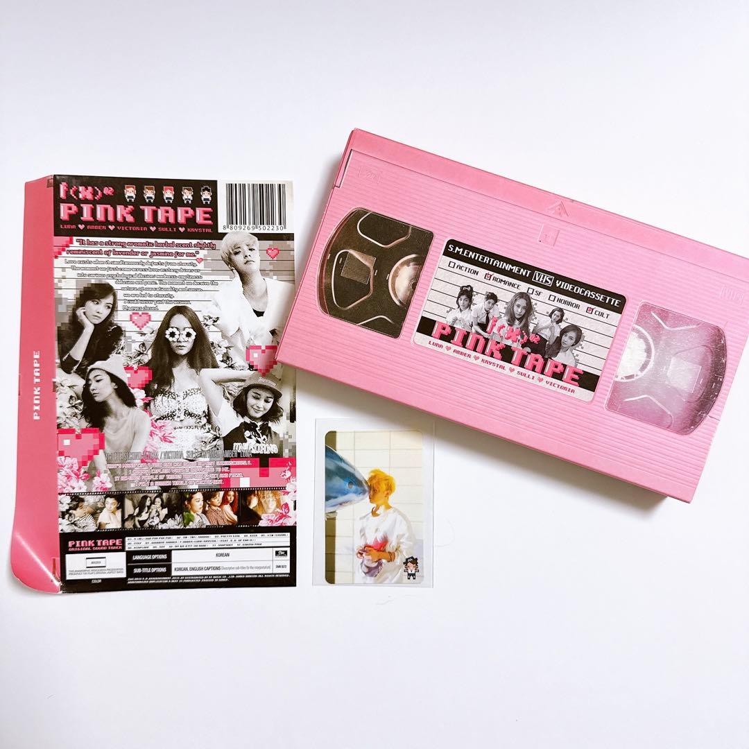 即日発送★f(x) Pink Tape アルバム ブックレット＋トレカセット