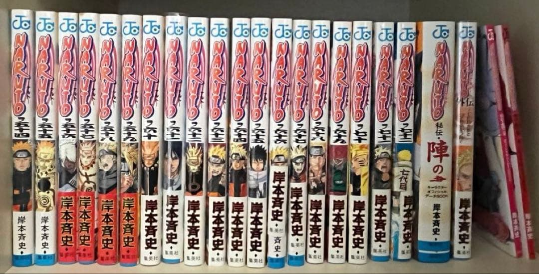NARUTO 全巻セット　外伝、劇場特典、最終回掲載ジャンプ