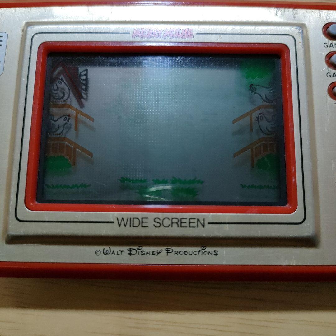 ゲームアンドウォッチ ミッキーマウス ニンテンドー任天堂Nintendoメンテ済
