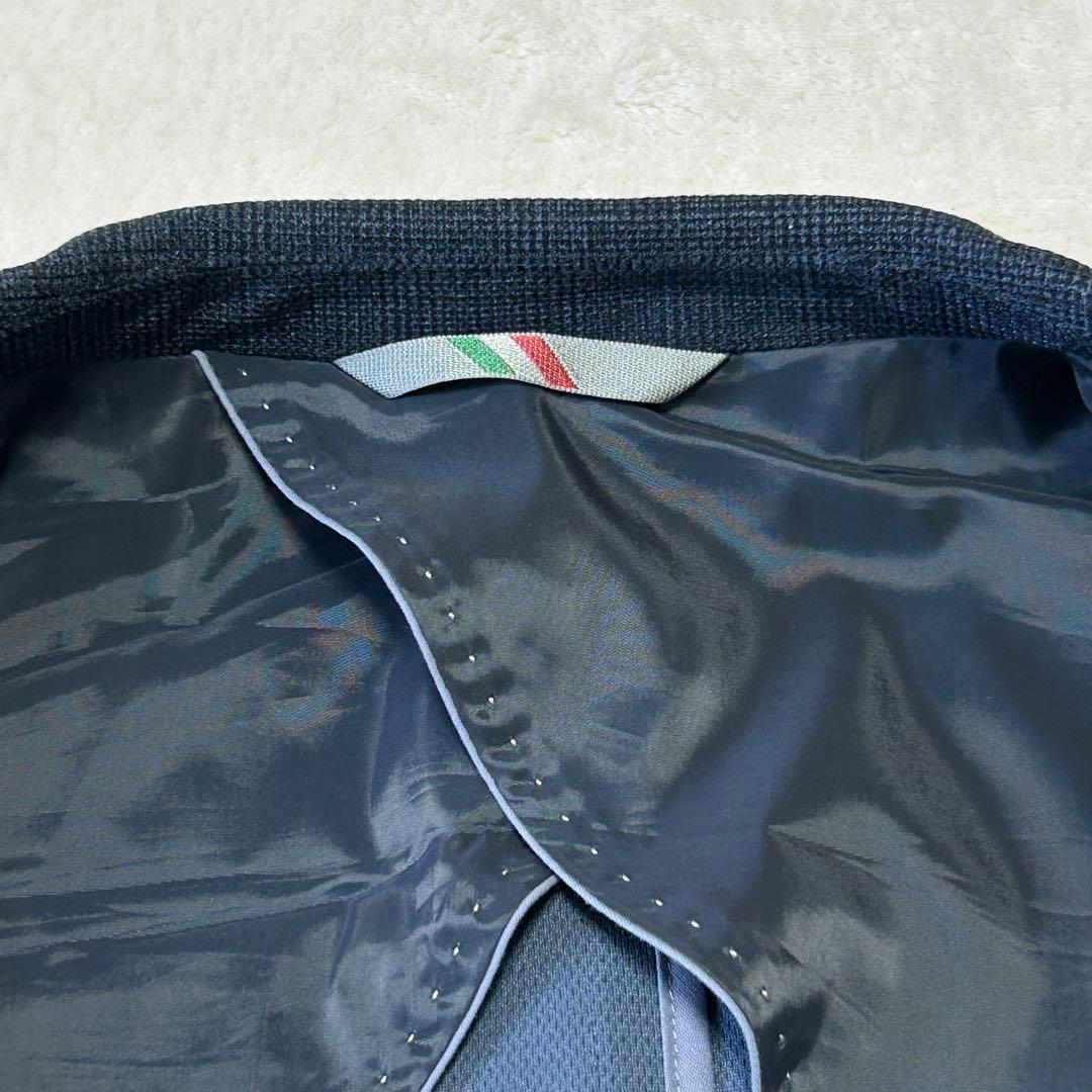 美品 インターメッツォ ジャージー ウォッシャブル　ジャケットL 洗えるシングル