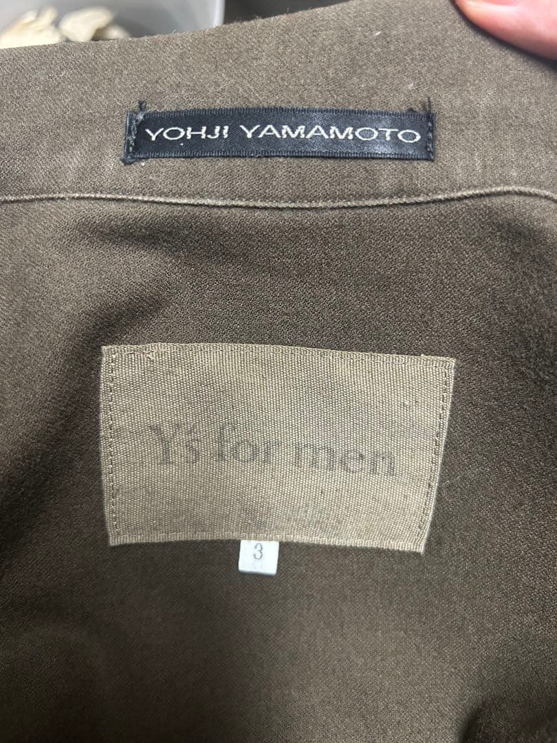 Y's for men ジップブルゾン　ウール