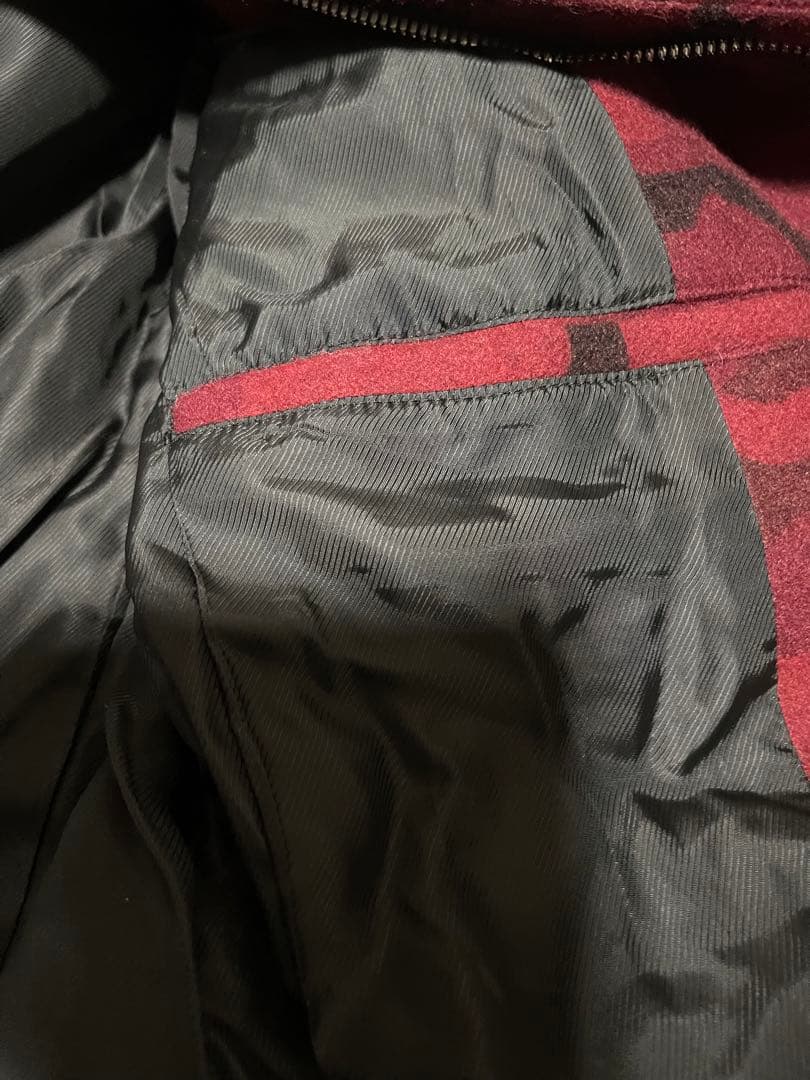 AKM ダッフルコート　サイズXL レッドカモフラージュ　美品　キムタク