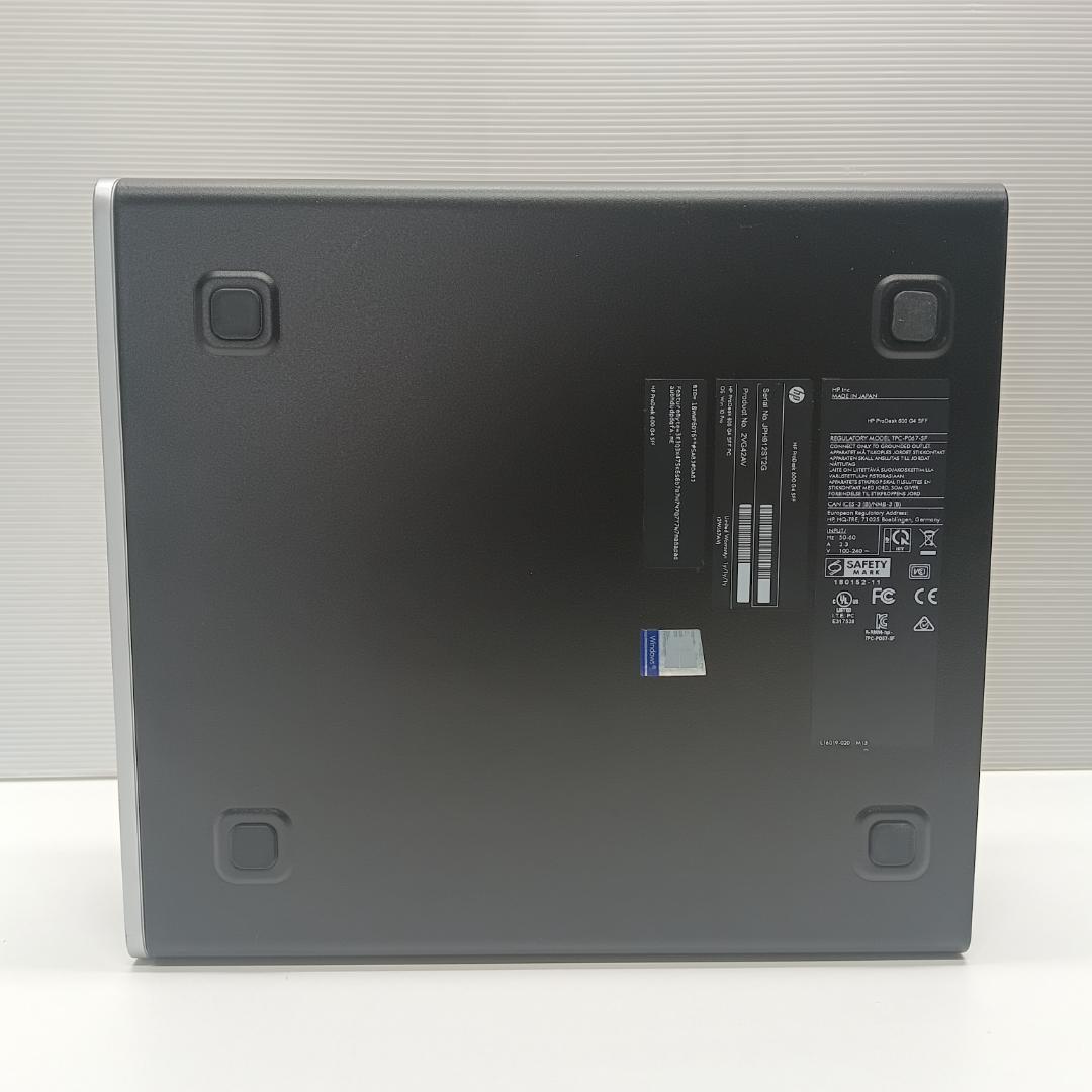Windowsデスクトップ HP ProDesk 600 G4 SSF i5-8500 8GB 128GB