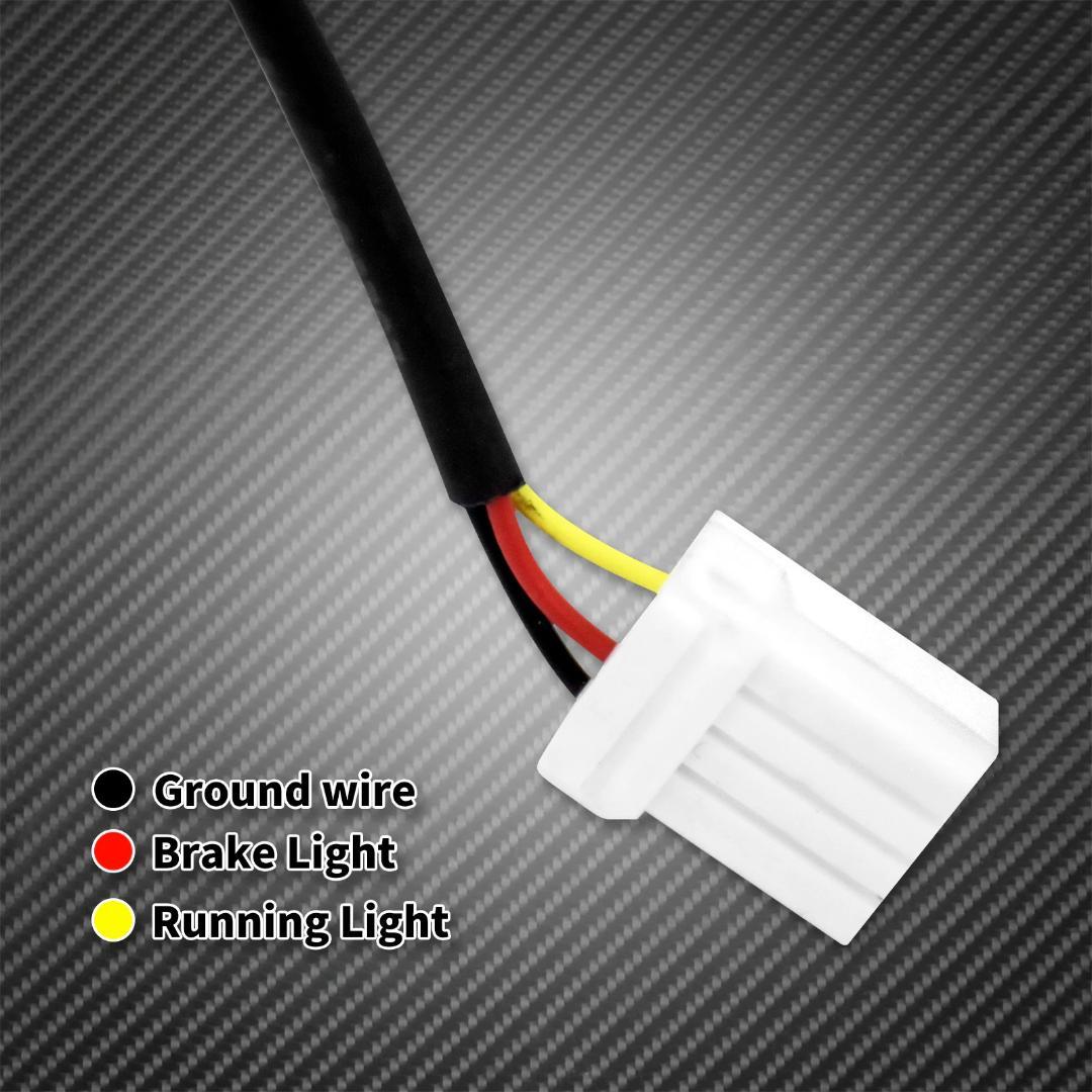 ハーレー テールライト Dグレー ブレーキランプ ビッグツイン 99〜 LED