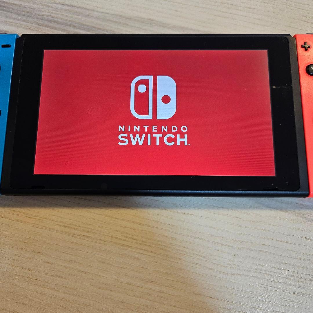 Nintendo Switch ネオンブルー/ネオンレッド 本体　箱なし