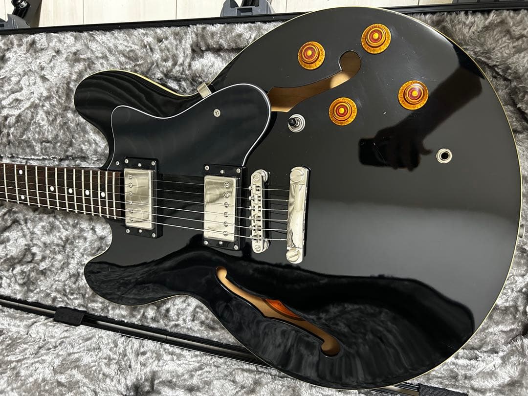 【大幅値下げ早い者勝ち】極上品Epiphone DOT EB セミアコ